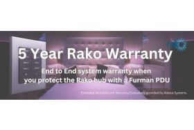 Rako Lighting now with 5 Year Warranty from Aldous Systems!