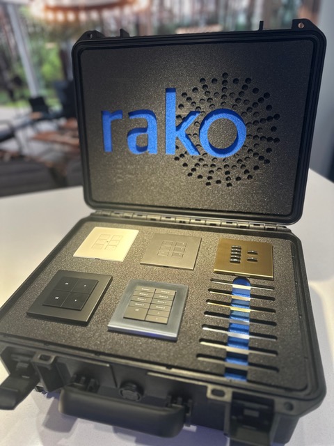 Rako KEYPAD-CASE Keypad Demo Case