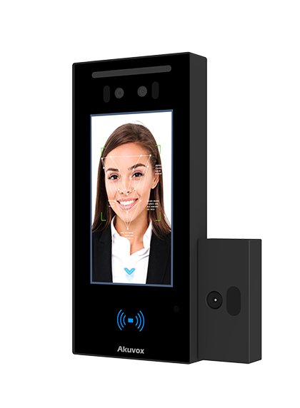 Akuvox A05C IP Access Control Reader with Facial Recognition, Bluetooth, RFID & QR Code Reader