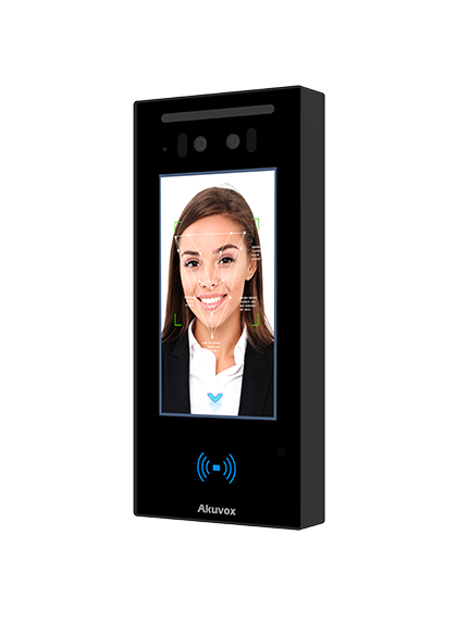 Akuvox E16C IP Access Control Unit & SIP Intercom, Touchscreen, Face Recognition, Bluetooth, RFID & QR Code