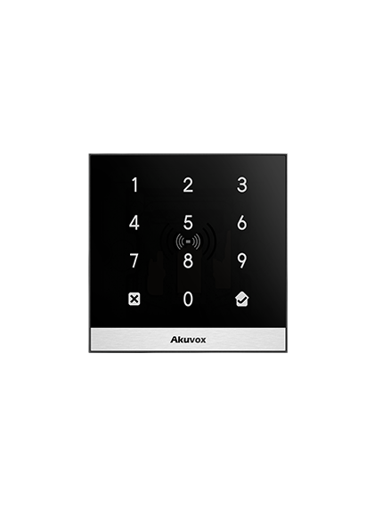 Akuvox A02 IP Access Control Reader, Keypad, RFID 13.56MHz, 125Khz and NFC