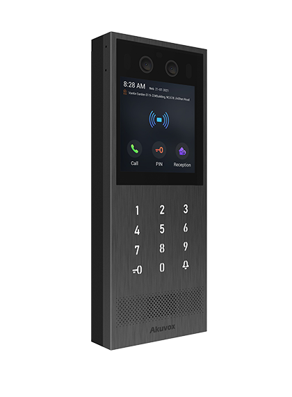 Akuvox X912S IP Intercom, Camera, Keypad, Bluetooth, QR Code, Face Recognition, RFID