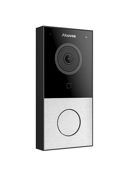 Akuvox E12W IP Intercom with 1 Button, Camera, BLE, RFID, PoE & WiFi