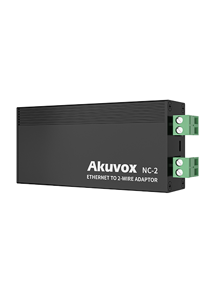 Akuvox NC-2 IP over 2 Wire Converter