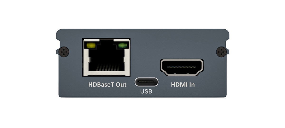 MSolutions - HDBaseT 3.0 Extender set - Uncompressed 4K 60Hz 4:4:4 (18Gbps) up to 100m, with USB-C, PoC, RS-232 pass through