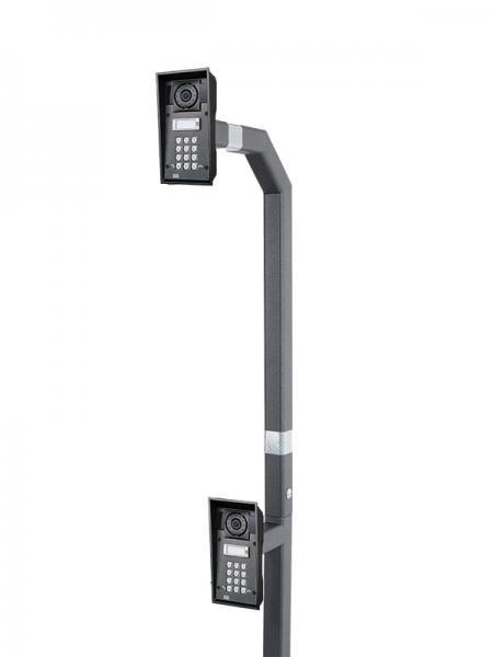 9151007 Double Gooseneck stand for Force/Safety intercoms (120cm/47inches and 192cm/75inches)