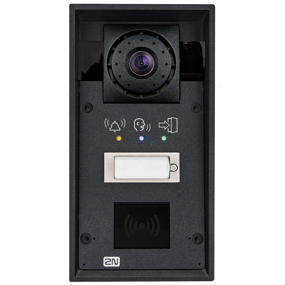 9151101CHRPW 1 button, HD camera, pictograms, card reader ready and 10W speaker