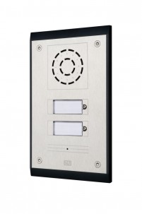 9153102 Helios IP UNI - 2 buttons (With Flush Mount Box)