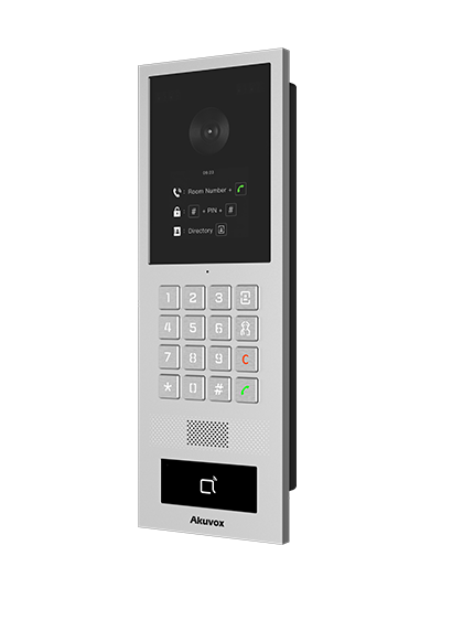 Akuvox S532H Hybrid IP/ Analogue Smart Door Intercom with RFID, BLE, NFC and keypad - IK08