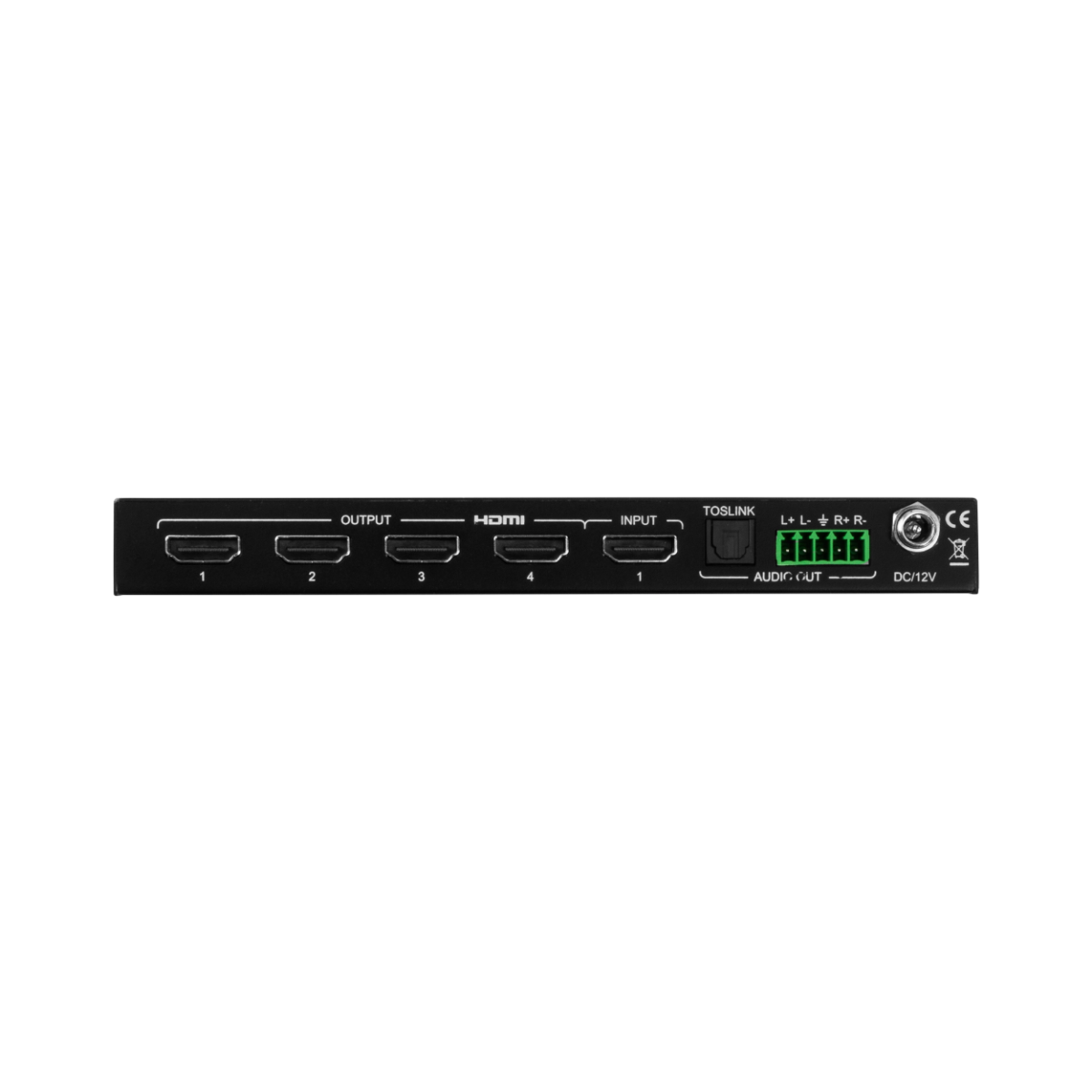 AVProEdge AC-DA-14X2 48Gbps 1x4 HDMI Distribution Amplifier