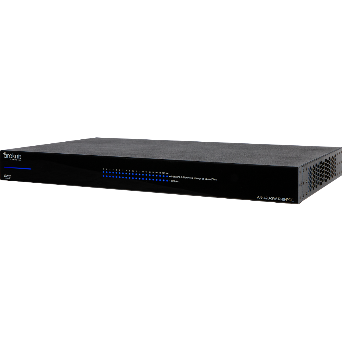 Araknis AN-420-SW-R-16-POE 420 Series PoE+ Network Switch 16 Ports Rear