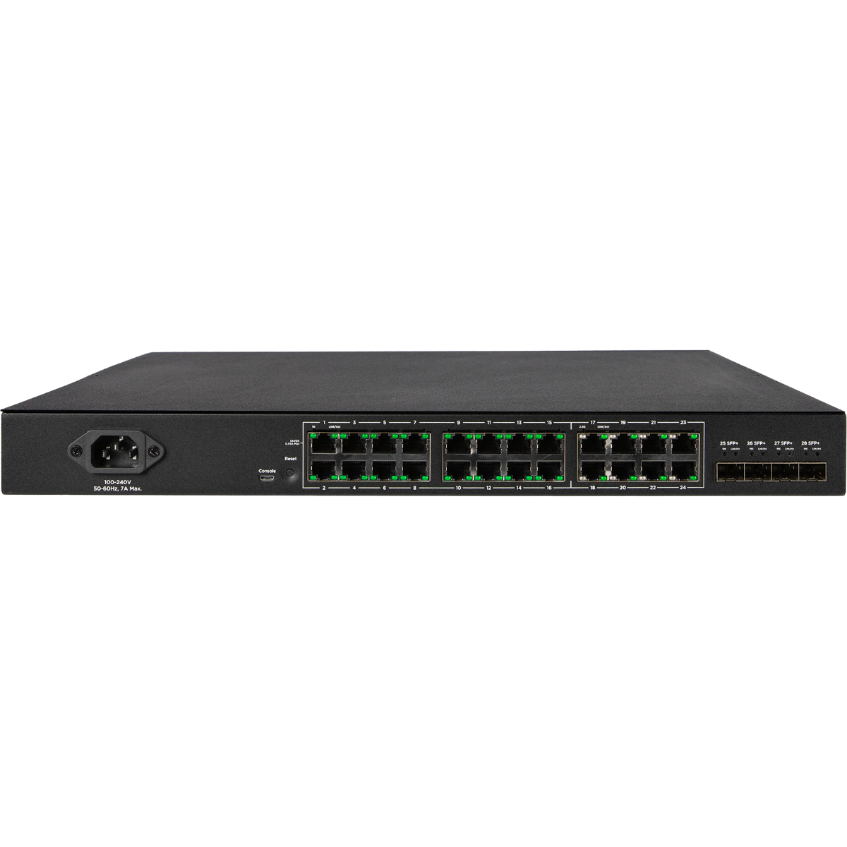 Araknis AN-420-SW-R-24-POE 420 Series PoE+ Network Switch 24 Ports Rear