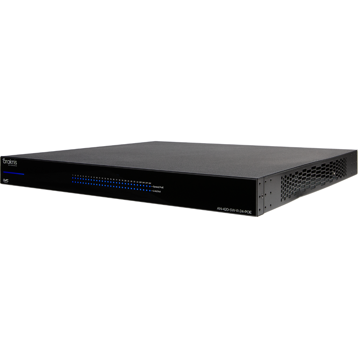 Araknis AN-420-SW-R-24-POE 420 Series PoE+ Network Switch 24 Ports Rear