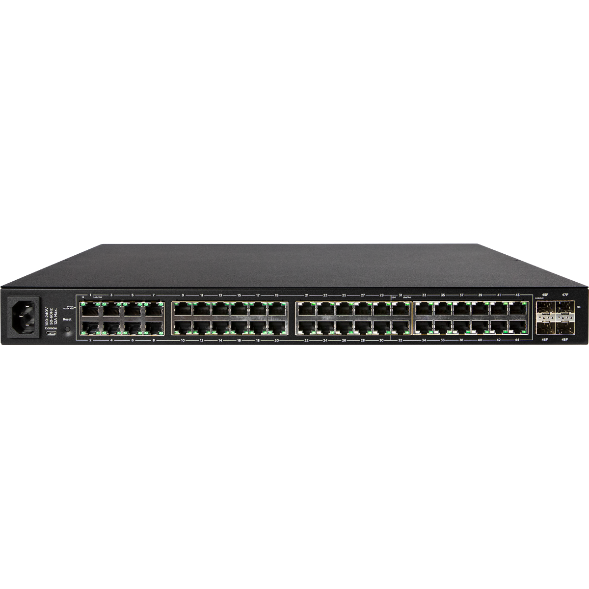 Araknis AN-420-SW-R-44-POE 420 Series PoE+ Network Switch 44 Port Rear