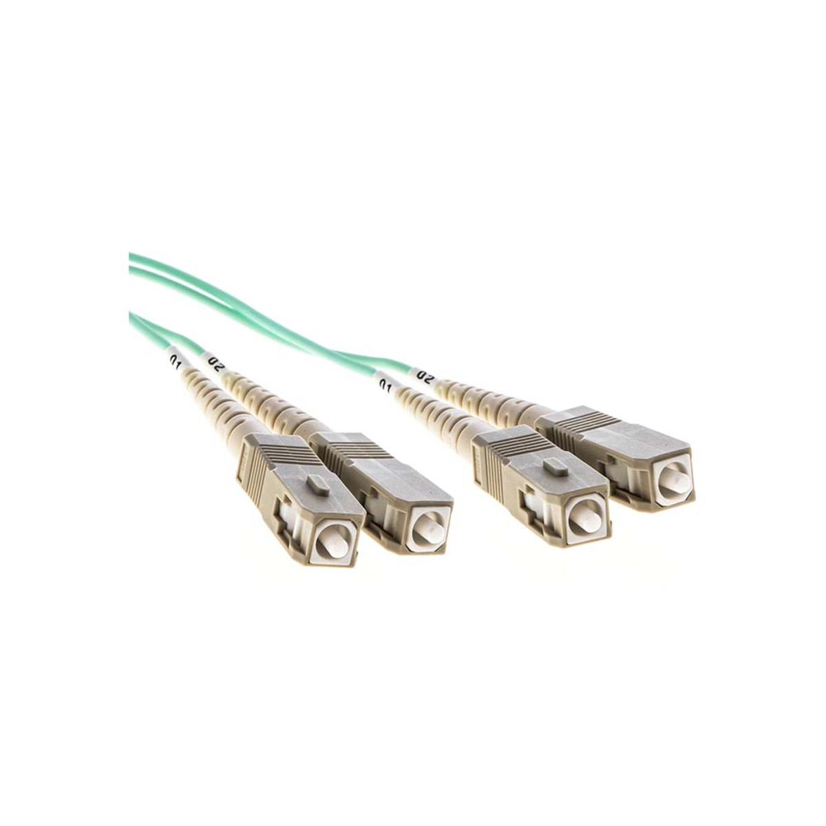 CLE-3DOM3SCSC01M Cleerline DUPLEX 1M PATCH CORD SC-SC OM3 3.0MM RISER JACKET