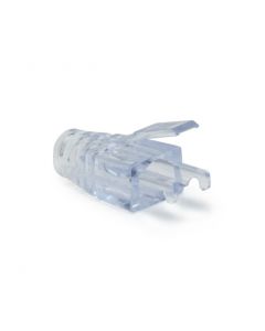 EZ-RJ45 Cat5e Strain Relief (Clear).  50/Bag.