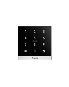 Akuvox A02 IP Access Control Reader, Keypad, RFID 13.56MHz, 125Khz and NFC