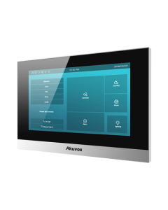 Akuvox C313W-2 2 Wire, 7" IP Indoor Touchscreen Intercom Answering Panel with Wifi (Linux)