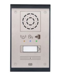 2N Helios IP Uni- 1 Button, pictograms (With Flush Mount Box