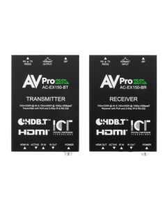 AVProedge AC-EX150-BKT - Long Distance HDMI Extender - 4K60 to 100m, 1080p to 150m