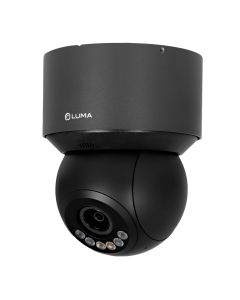 Luma LUM-420-IP-PTZ-4B X20 4MP IP PTZ Camera With 4X Optical Zoom and Active Deterrence - Black