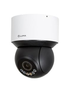 Luma LUM-420-IP-PTZ-4W X20 4MP IP PTZ Camera With 4X Optical Zoom and Active Deterrence - White