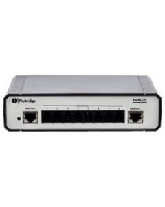 PoLRE 8 Port Long Reach single pair UTP PoE (15 Watts) Unmanaged Switch with 2 Adapters (Receivers)