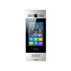 Akuvox R29C IP Touchscreen Door Intercom Unit with QR Code, Card Reader and secure Facial Recognition, Silver