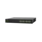 AN-110-SW-F-16 110-series 16-port Unmanaged+ Gigabit Switch with Front Port