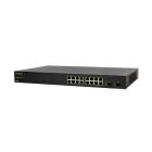 AN-310-SW-F-16-POE 310-series 16-port L2 Managed Gigabit Switch with Full PoE+