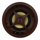 C695s Ceiling Speaker with 6.5 inches Kevlar Woofer 1 inch Pivoting Aluminum Tweeter and Tone Switches