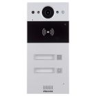 Akuvox R20B2F Compact IP Door Intercom Unit with 2 Buttons (Video & Card reader), incl. Flush Mount Backbox