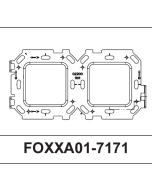 eelectron FOXXA01-7171 Metal Mounting Frame For Double Frames 71X71