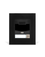 9155301CBF Solo (Flush Mount) 1 Button Intercom with Camera - Black