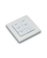 HS-MOD-WH cover plate kit for Modular control panel modules - Single Gang Matt White