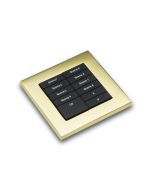 HS-MOD-PB cover plate kit for Modular control panel modules - Single Gang Polished Brass