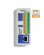 WebRelay Quad X-WR-4R3-E - 4x Output Relay Unit - PoE & DC