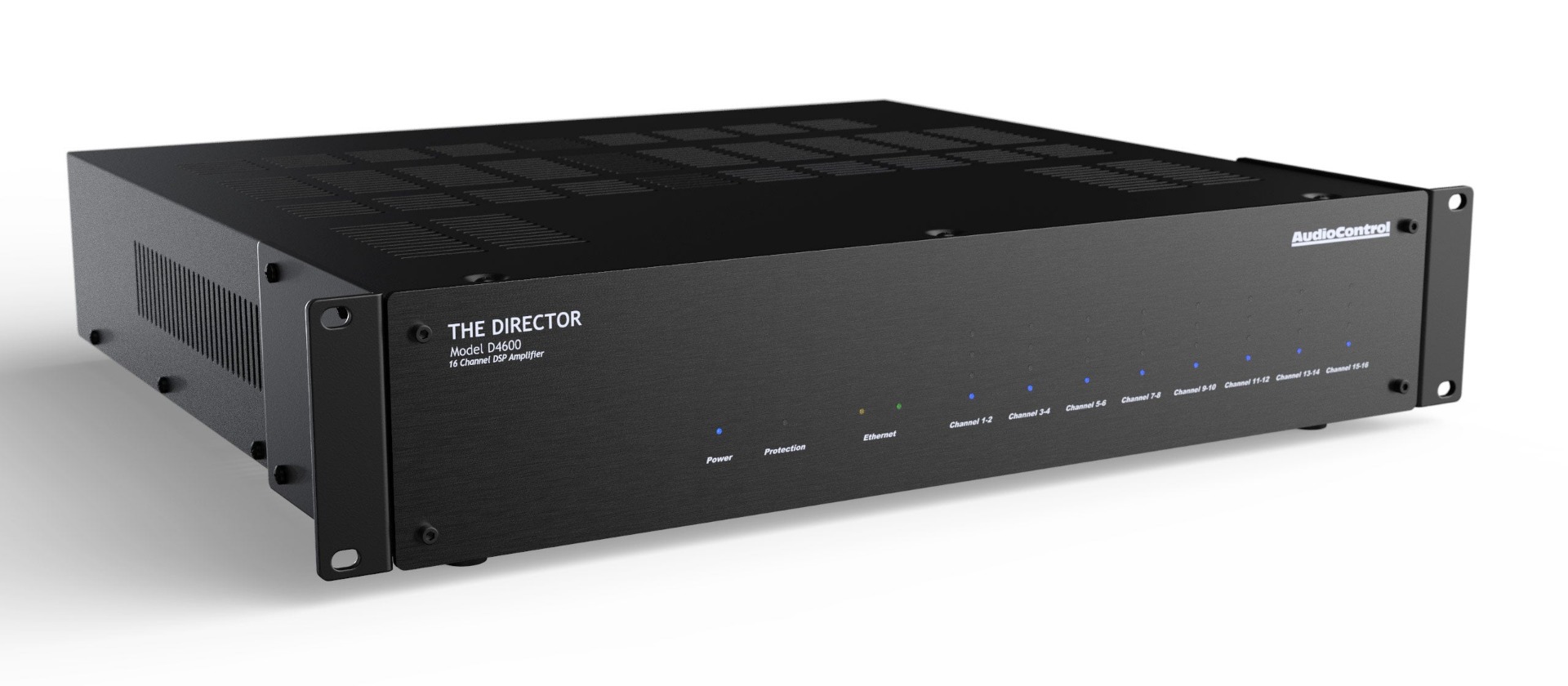 AudioControl 8611553 Director D4600 16-Channel High-Power Network DSP Amplifier