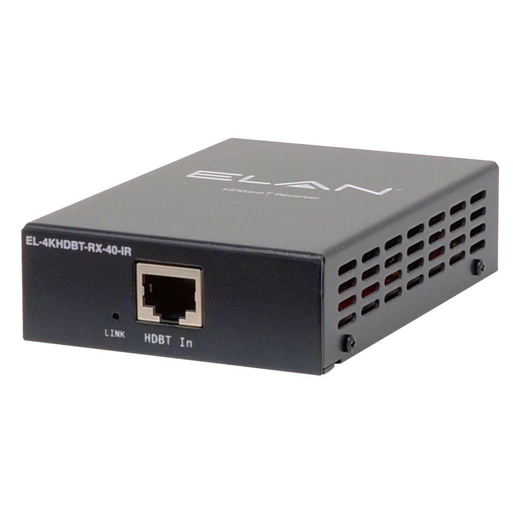 EL-4KHDBT-RX-40-IR HDBaseT Receiver - 70m (4K up to 40m)