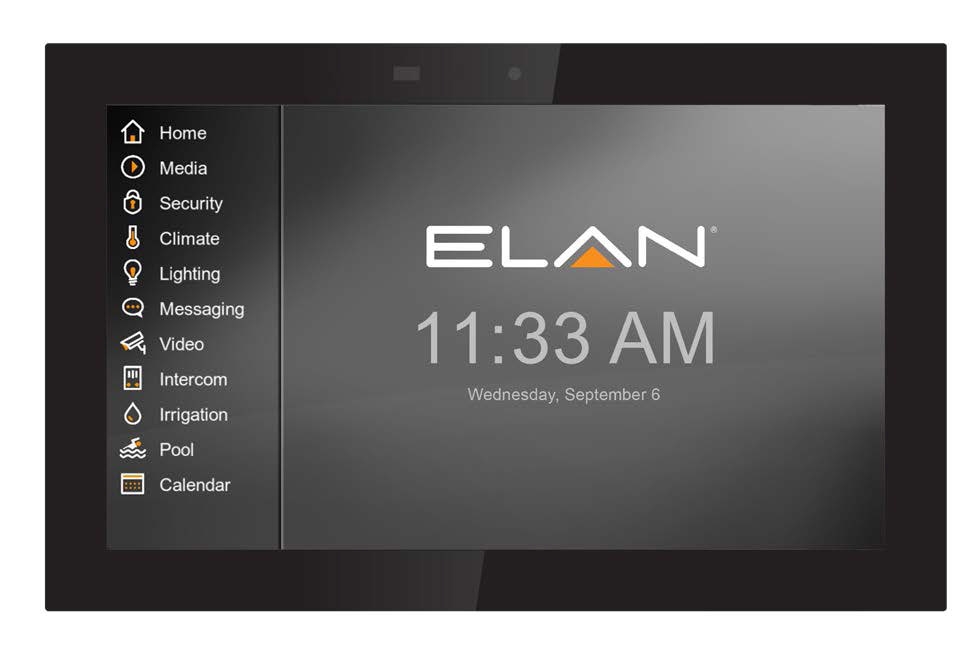 EL-ITP-12-BK 12 inch Interactive Touch Panel Black