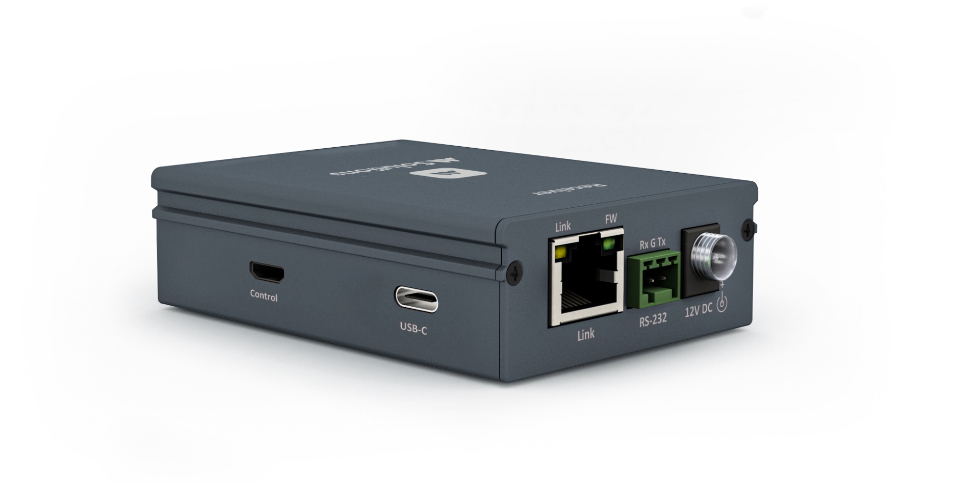 USB-C Extender Set – up to 100m. PoC, RS-232 pass through