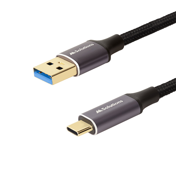 MSolutions MS-USBCA-1M USB-C to Type A Passive Cable - 1m