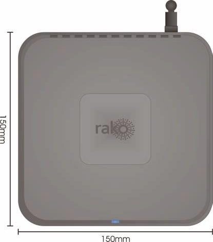 Rako Q-HUB - Rako RF to QMotion FM interface