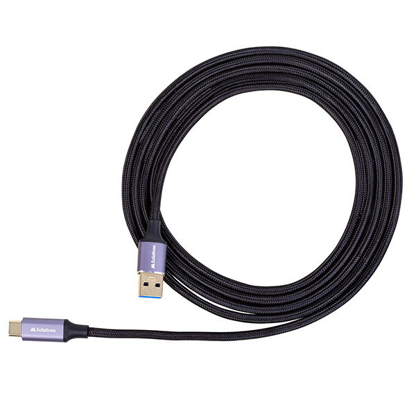 MSolutions MS-USBCA-1M USB-C to Type A Passive Cable - 1m