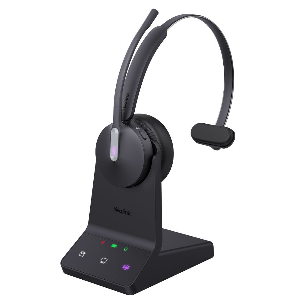 Yealink WH64-UC DECT Headset Single Ear over the head DECT headset