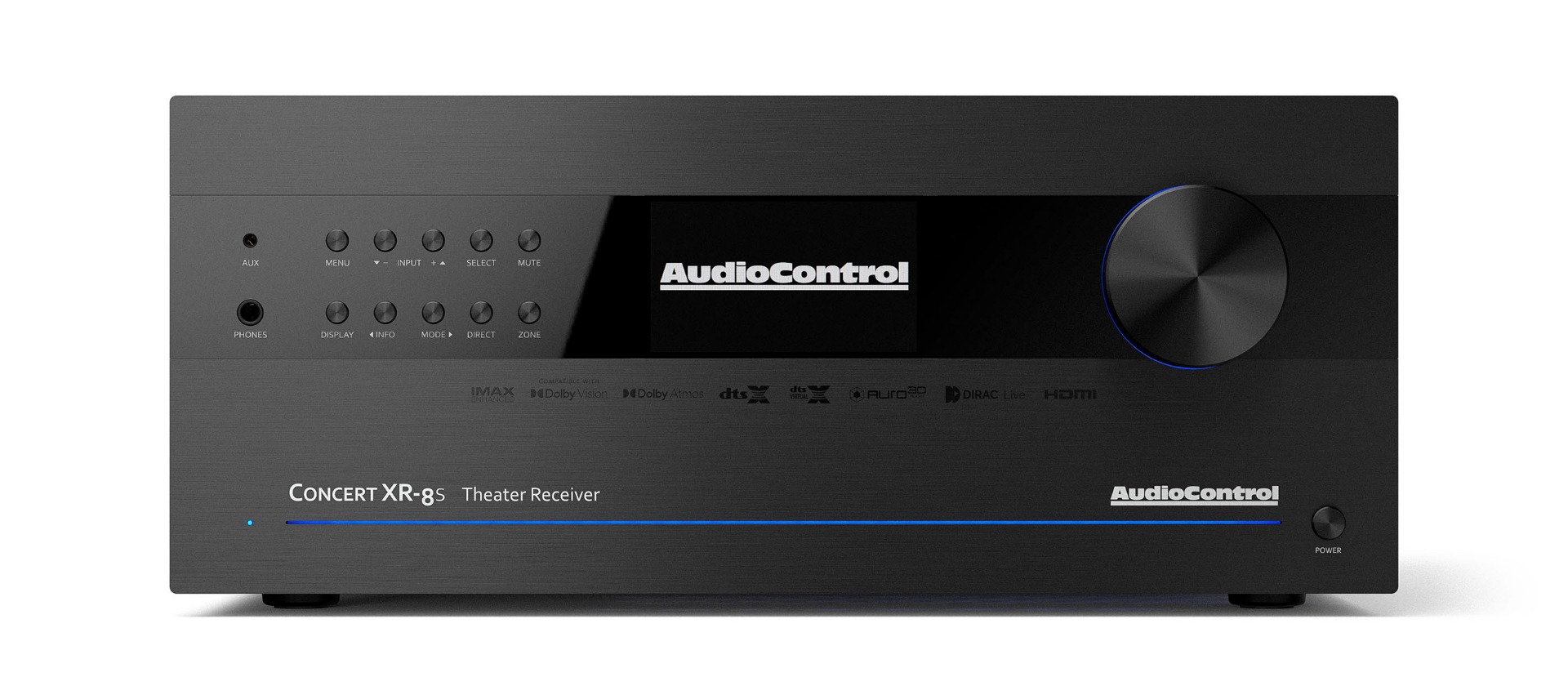 AudioControl 8611803 Concert XR-8S - 8K 9.1.6 Immersive AV Receiver